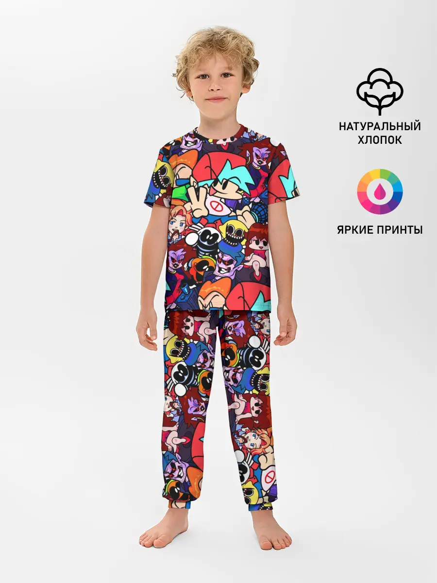 Детская пижама с брюками / Friday Night Funkin