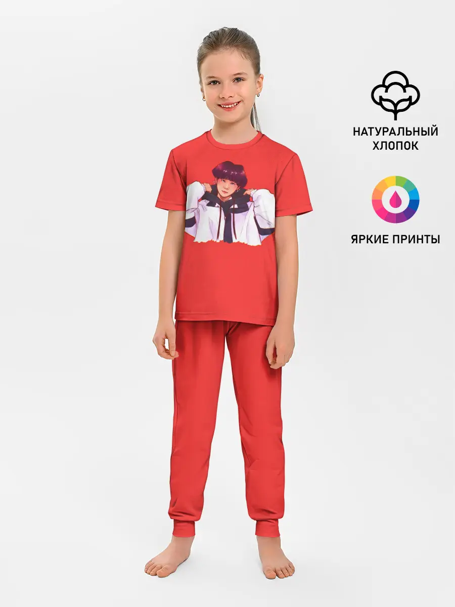 Детская пижама с брюками / Suga Red