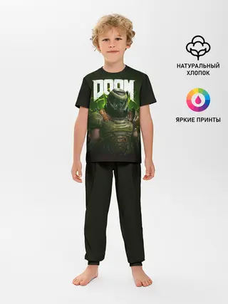 Детская пижама с брюками / Doom Eternal