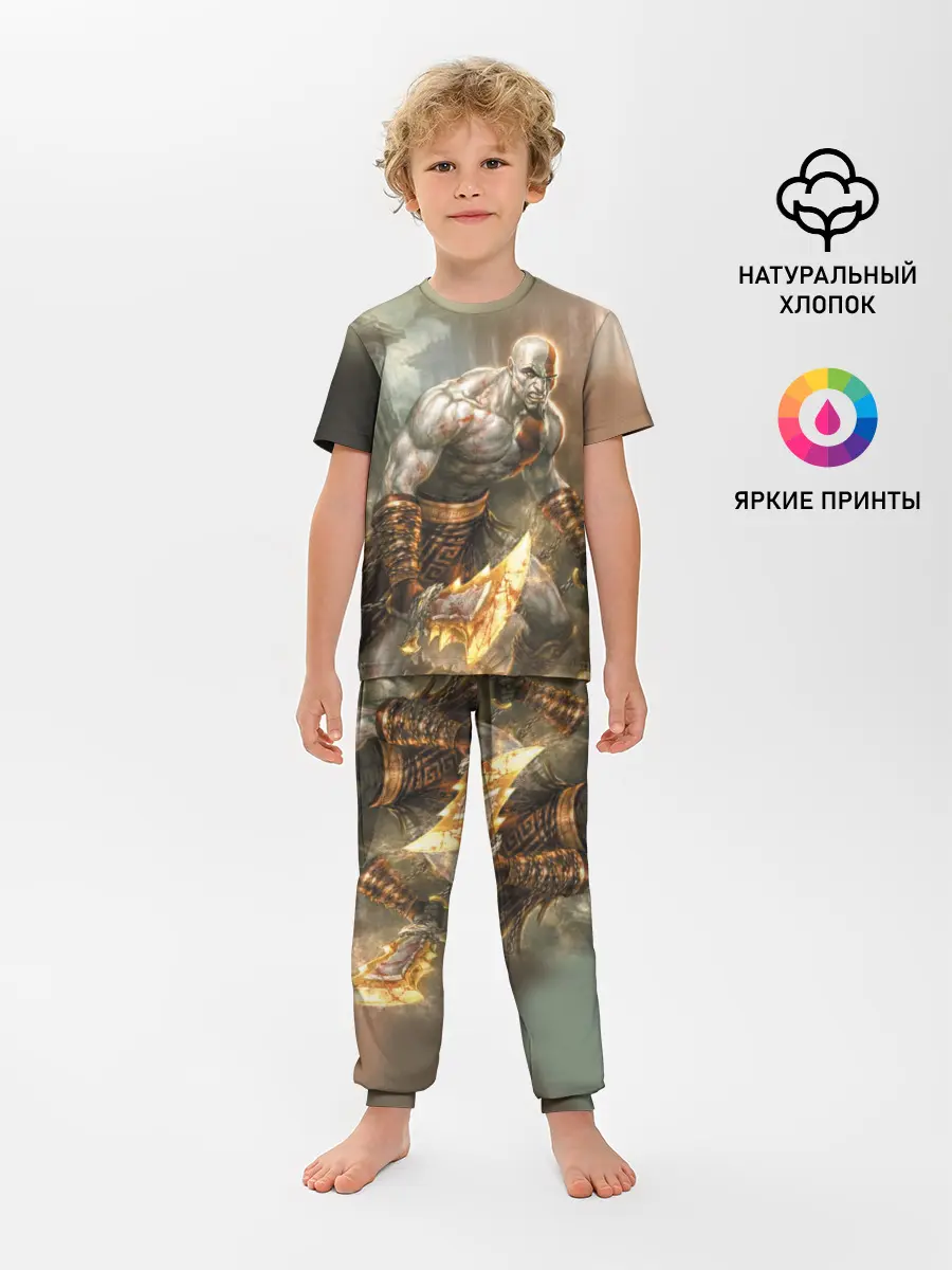 Детская пижама с брюками / God of War