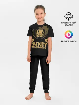 Детская пижама с брюками / Bendy and the ink machine
