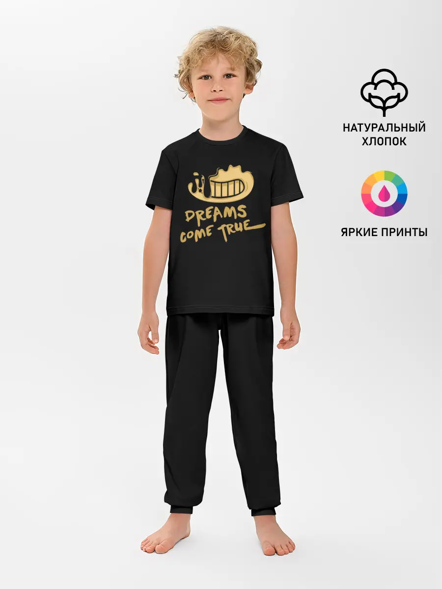 Детская пижама с брюками / Bendy And The Ink Machine