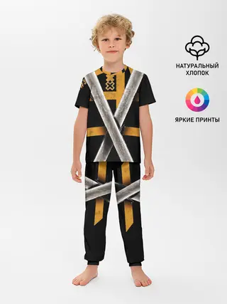 Детская пижама с брюками / 2 Katanas
