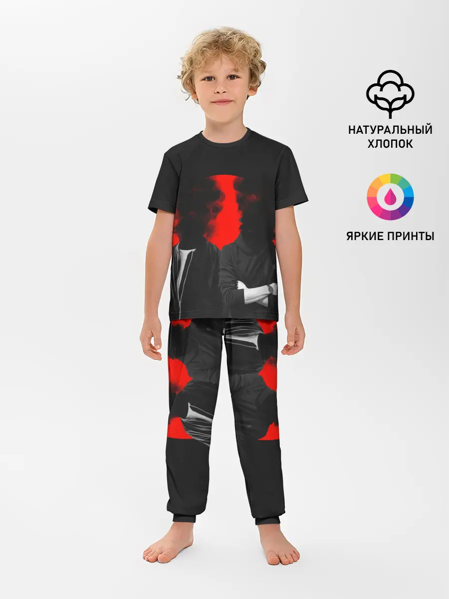 Детская пижама с брюками / Дымится голова