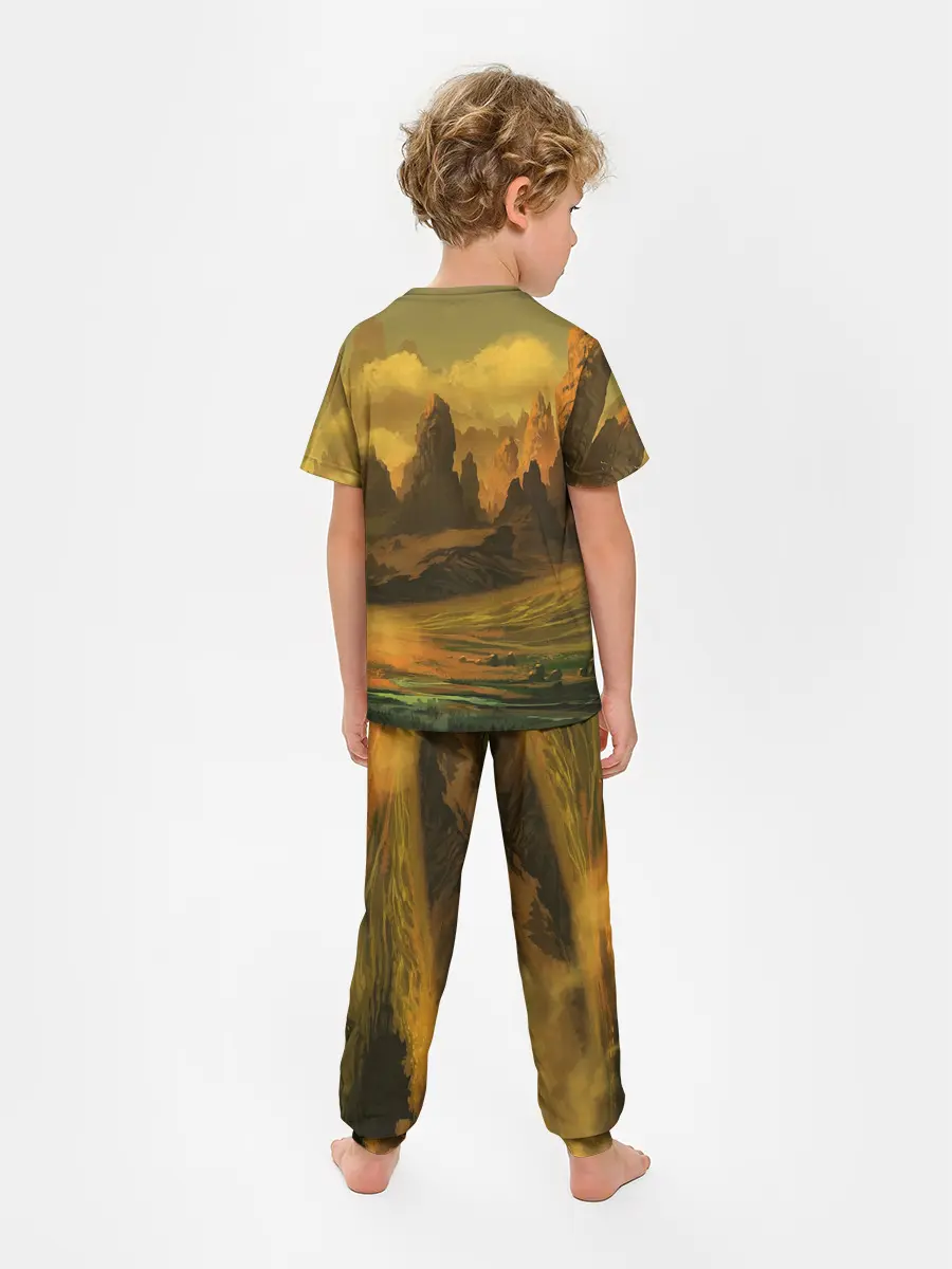 Детская пижама с брюками / Zhong Li