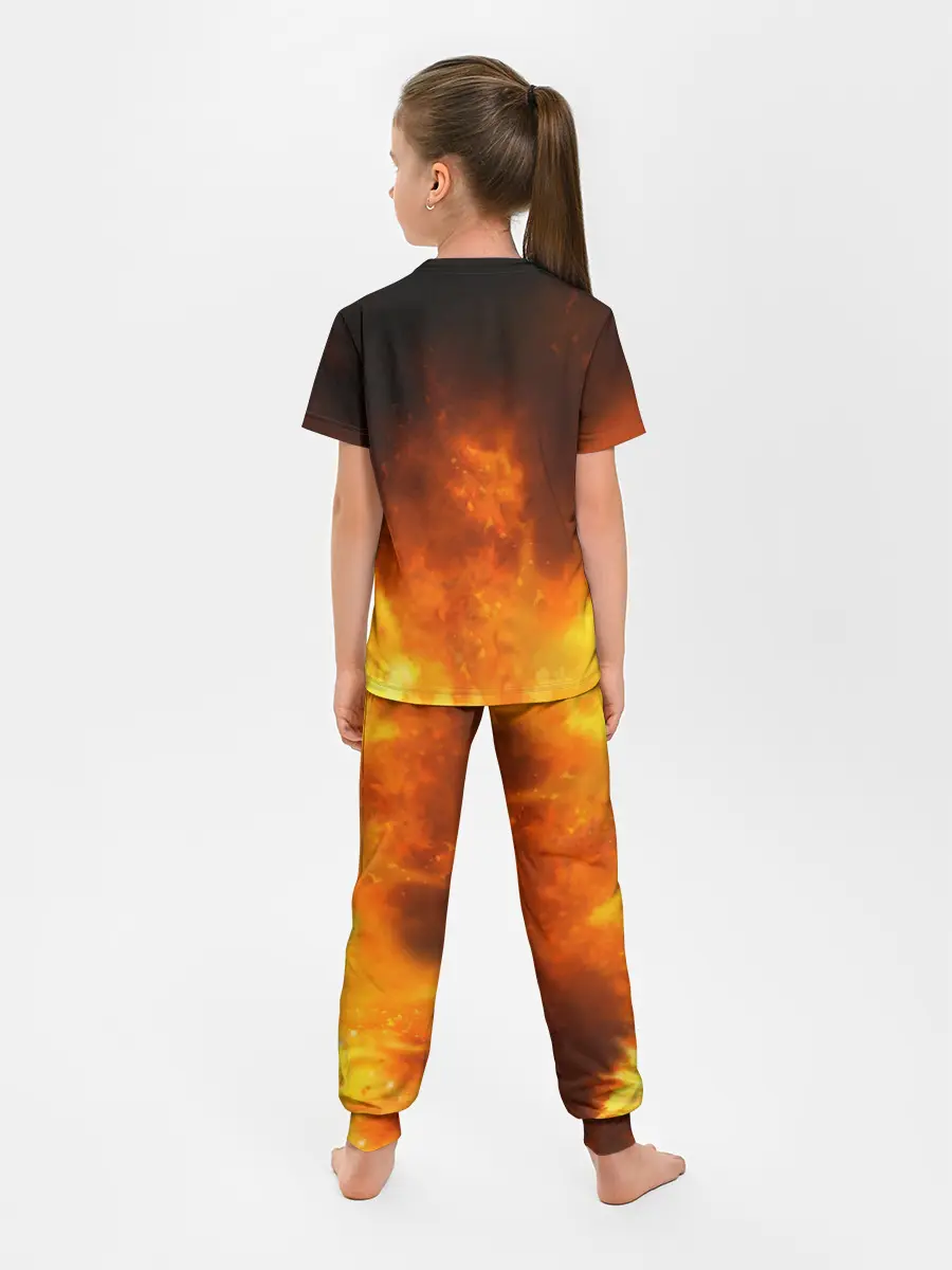 Детская пижама с брюками / Как приручить дракона