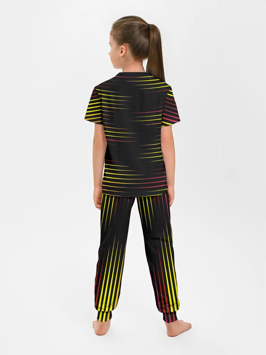 Детская пижама с брюками / HORIZONTAL GEOMETRY
