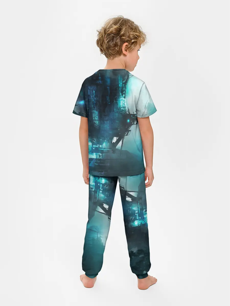 Детская пижама с брюками / Cyberpunk 2077