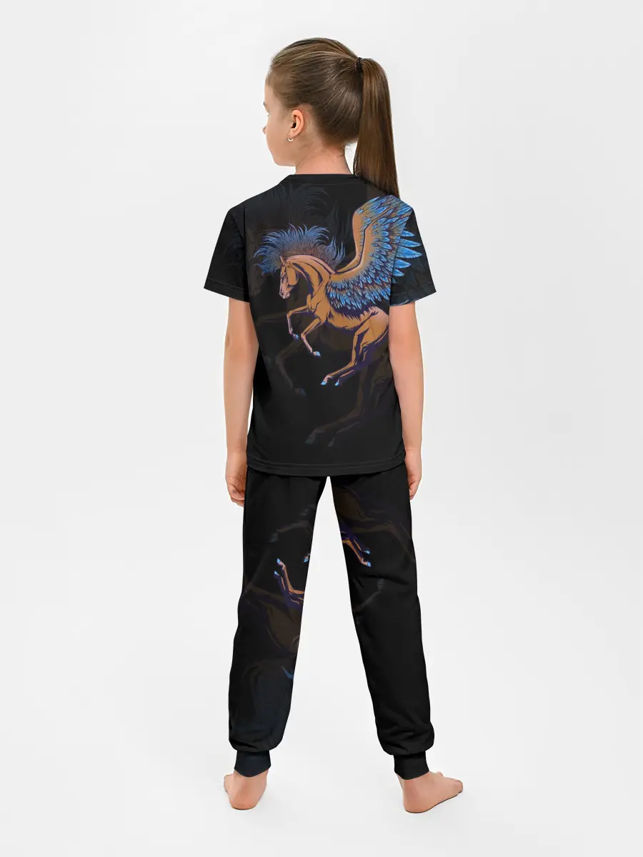 Детская пижама с брюками / Pegasus wings