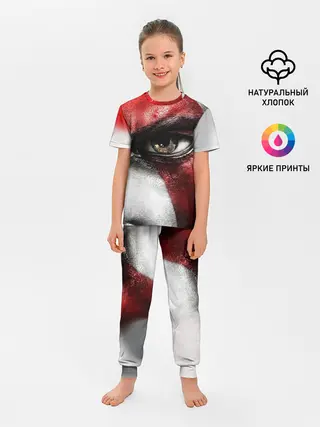 Детская пижама с брюками / Взгляд Кратоса