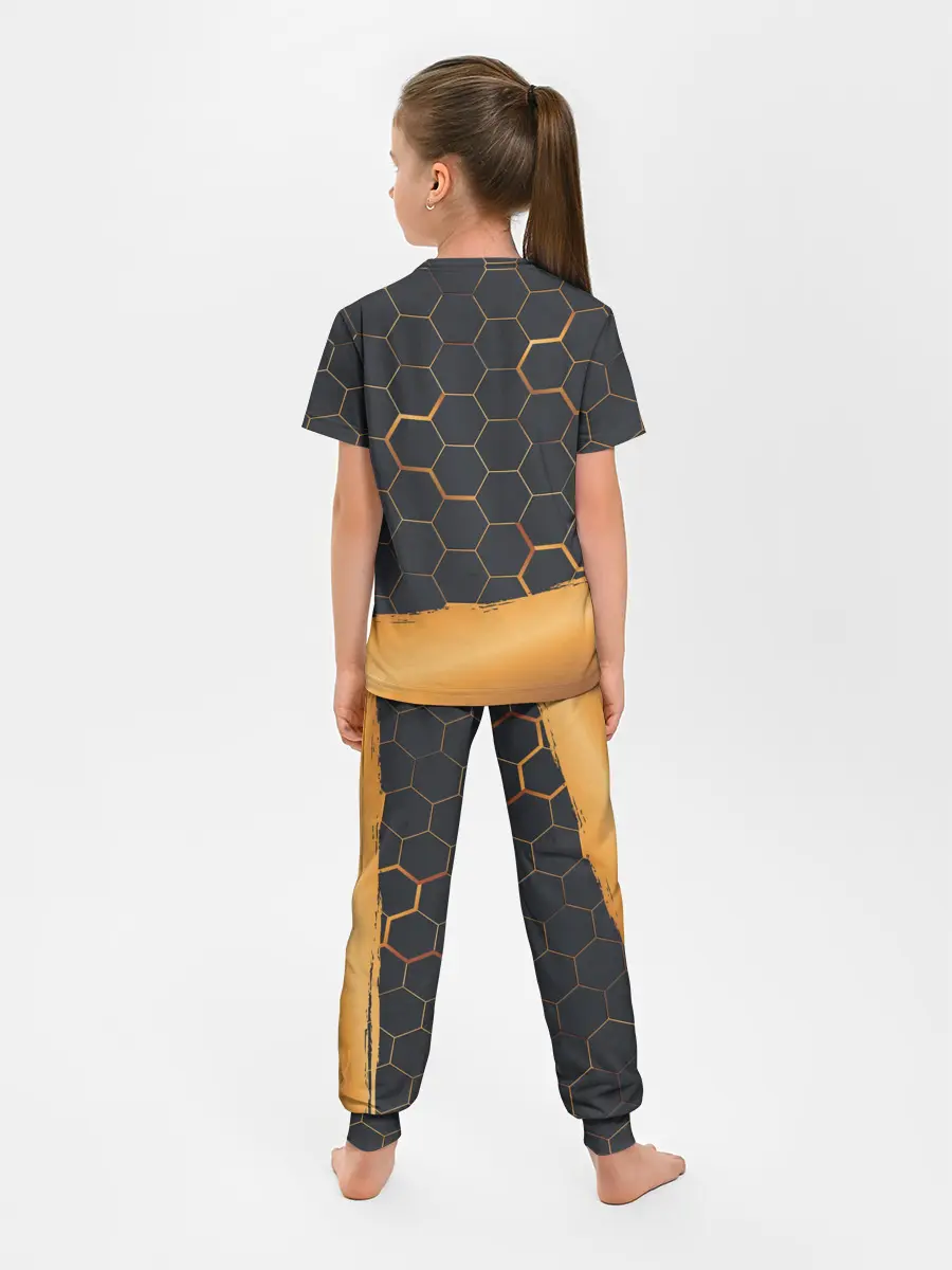 Детская пижама с брюками / So damn FINE | Neon Steel