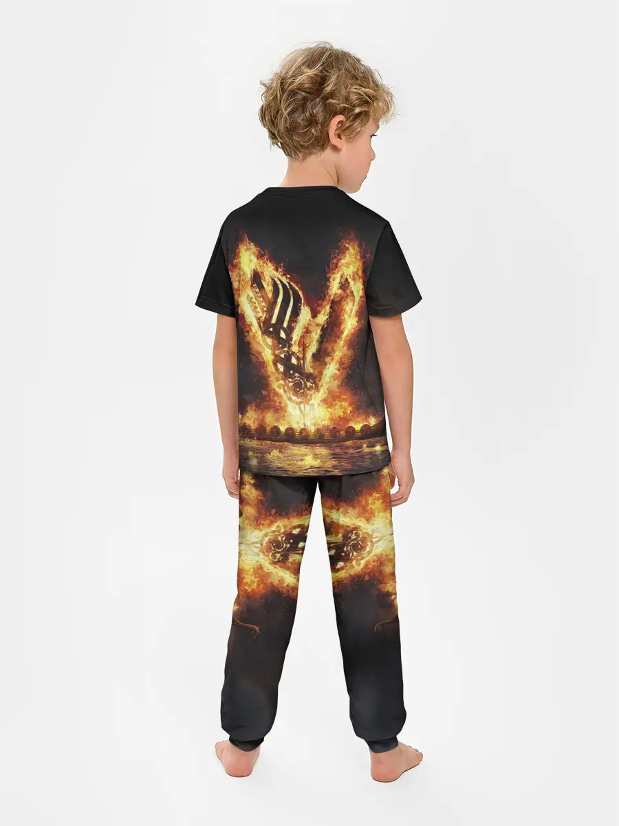 Детская пижама с брюками / ВИКИНГИ | VIKINGS | V