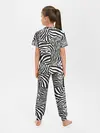 Детская пижама с брюками / Полосы зебры