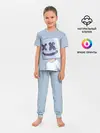 Детская пижама с брюками / Marshmello Pixel