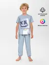 Детская пижама с брюками / Marshmello Pixel
