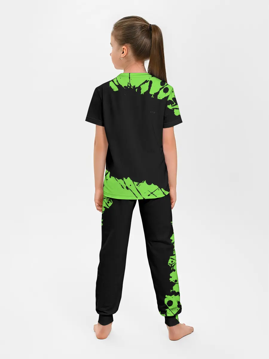 Детская пижама с брюками / Поп Ит / Симпл Димпл - Краска