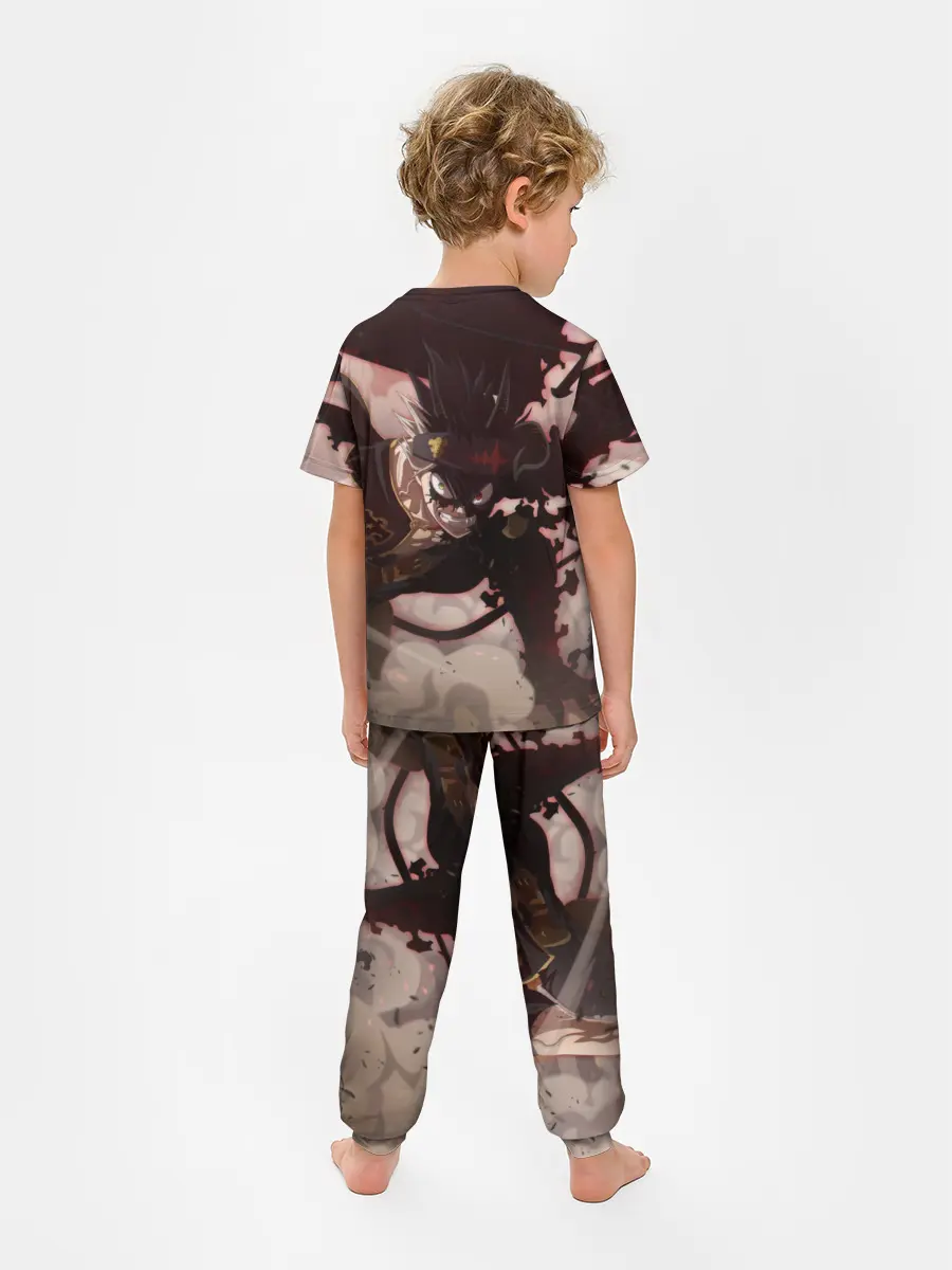 Детская пижама с брюками / Астер в боевой позе