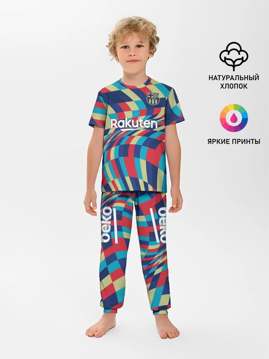 Детская пижама с брюками / FC Barcelona | La Liga Pre-Match