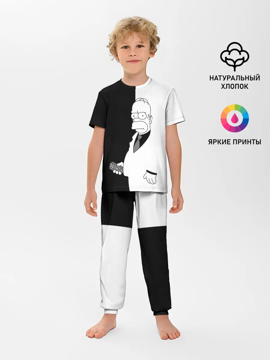 Детская пижама с брюками / Гомер Симпсон