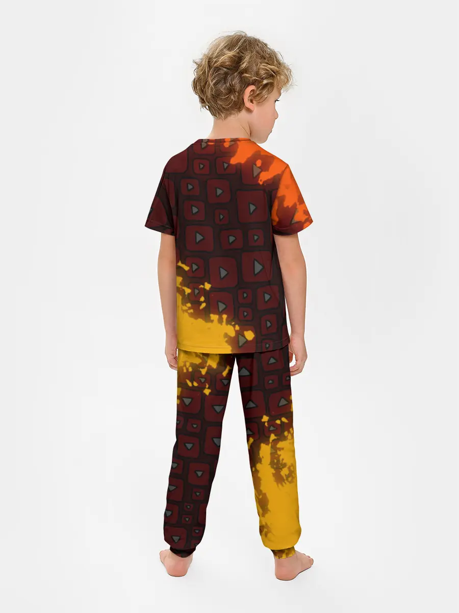 Детская пижама с брюками / YouTube