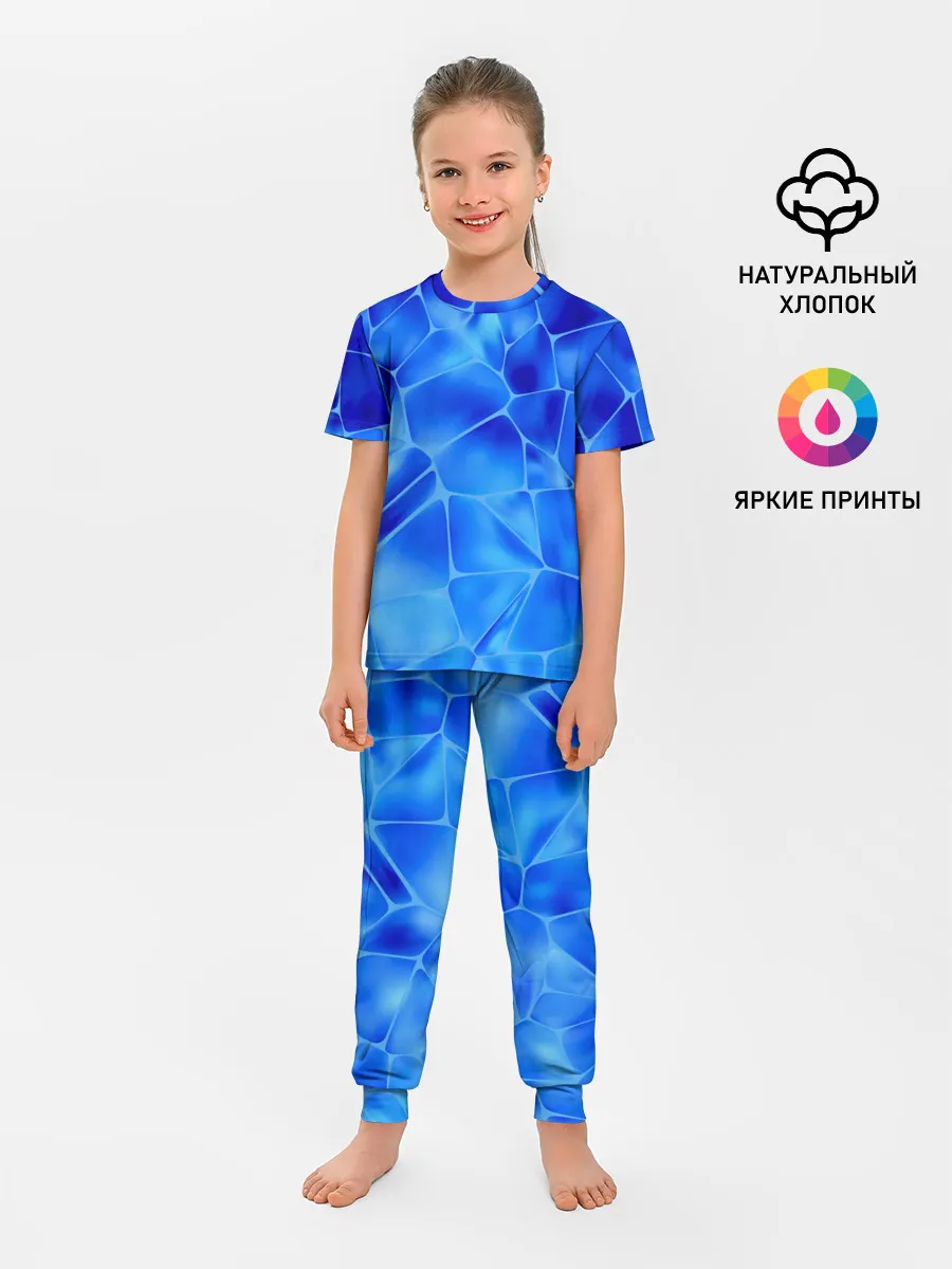 Детская пижама с брюками / Ice Under Water