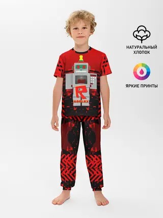 Детская пижама с брюками / ROBO | ROBLOX | РОБЛОКС