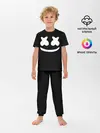 Детская пижама с брюками / Marshmello black