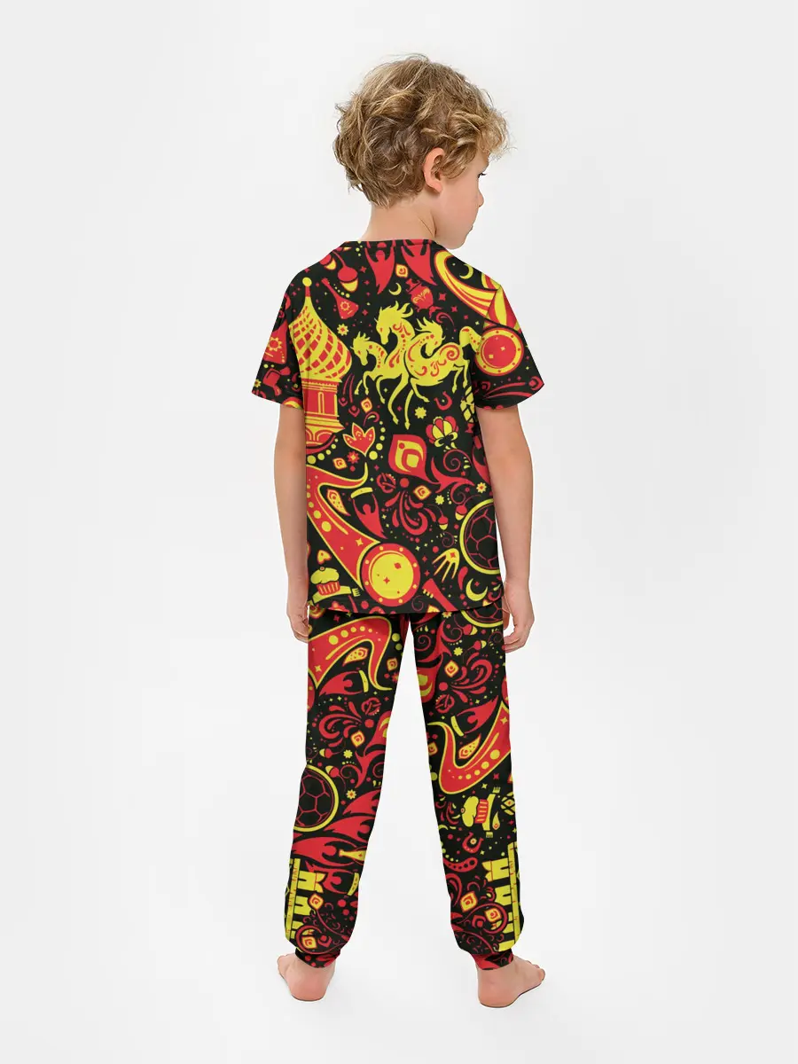 Детская пижама с брюками / Орнамент - Россия