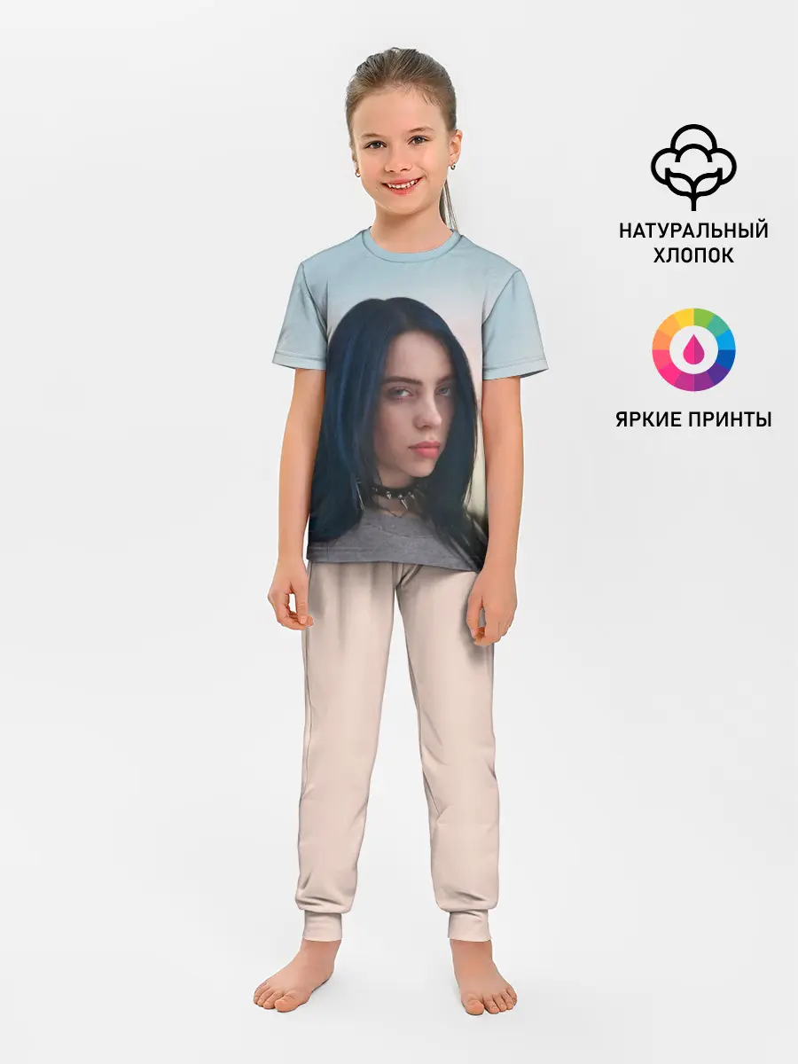 Детская пижама с брюками / Билли Айлиш