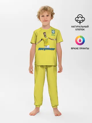 Детская пижама с брюками / Неймар