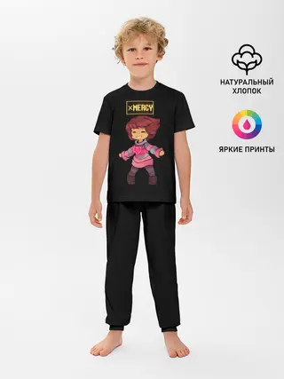 Детская пижама с брюками / UNDERTALE FRISK