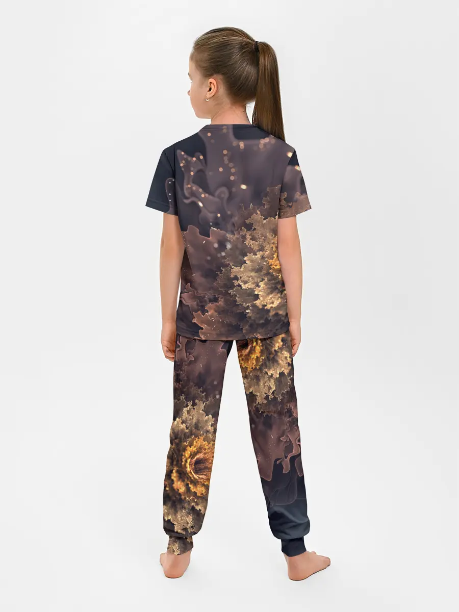 Детская пижама с брюками / КосмиЧеский Цветок