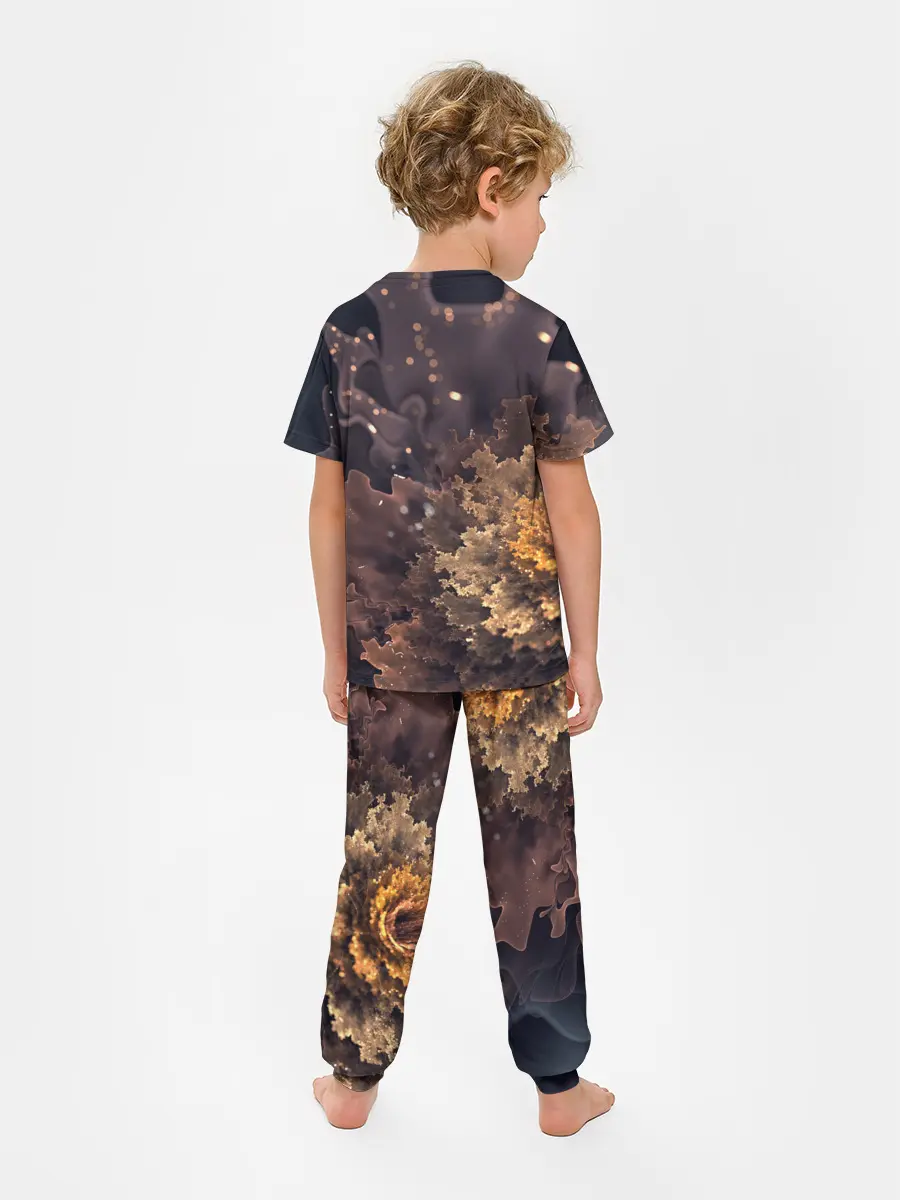 Детская пижама с брюками / КосмиЧеский Цветок