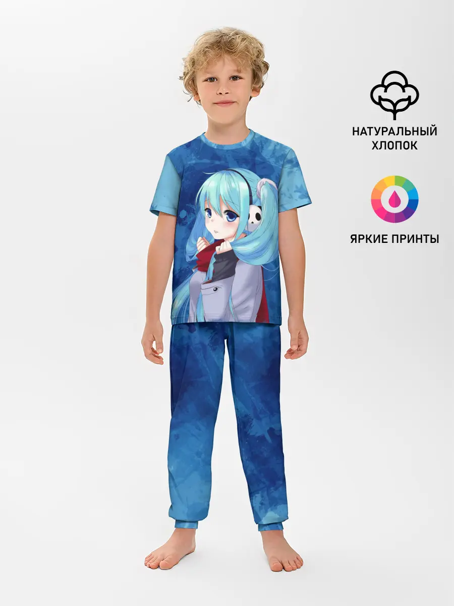 Детская пижама с брюками / Мику Хацунэ