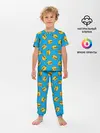 Детская пижама с брюками / БУРГЕРЫ
