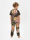 Детская пижама с брюками / цветы