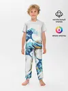 Детская пижама с брюками / Japanese wave