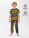 Детская пижама с брюками / Желтые полосы