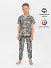 Детская пижама с брюками / Цифровой камуфляж