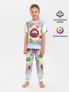 Детская пижама с брюками / Among us space