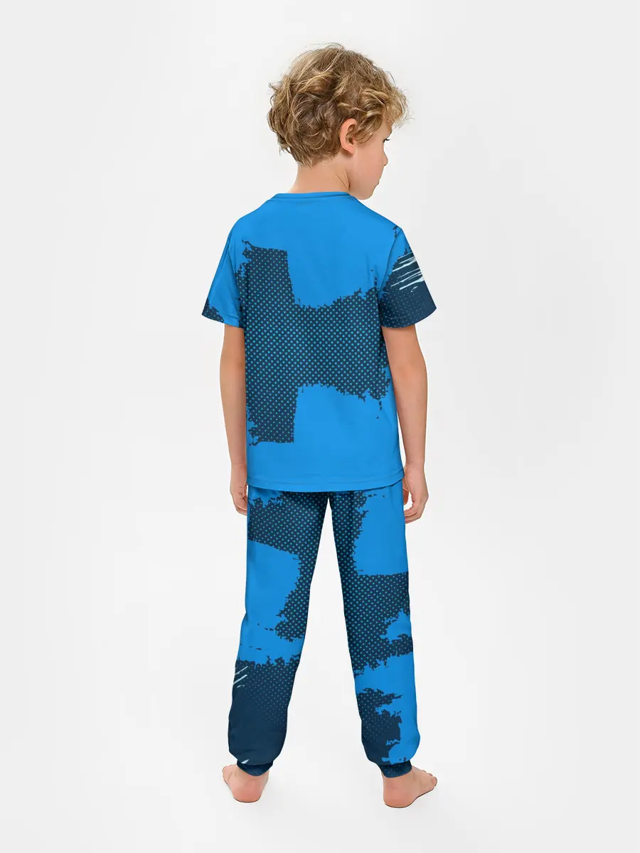 Детская пижама с брюками / REAL MADRID SPORT BLUE