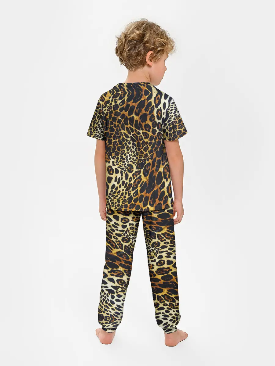 Детская пижама с брюками / Шкура леопарда