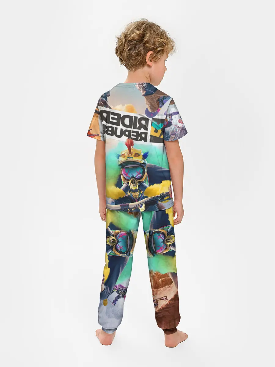 Детская пижама с брюками / Riders Republic