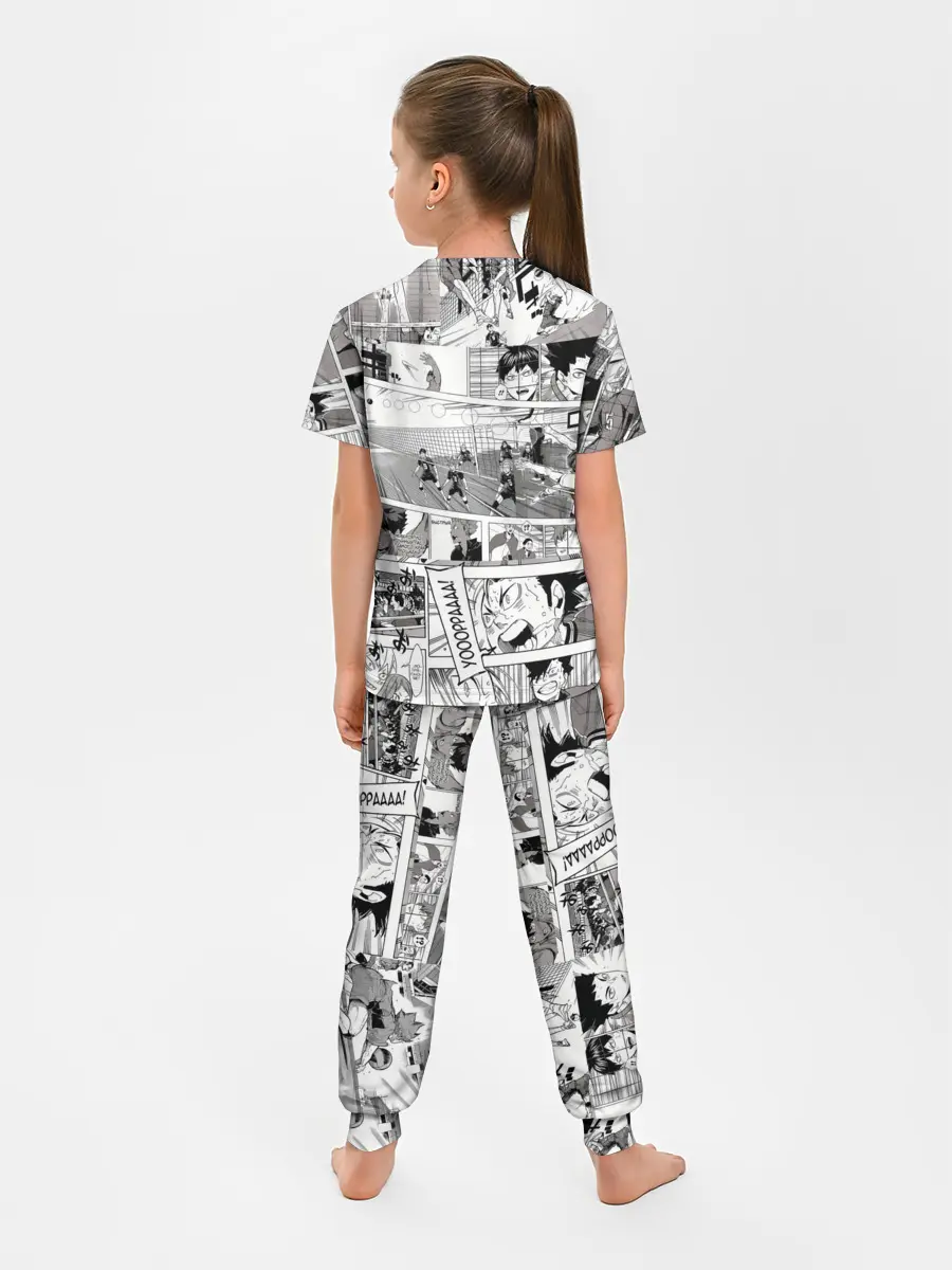 Детская пижама с брюками / Haikyu