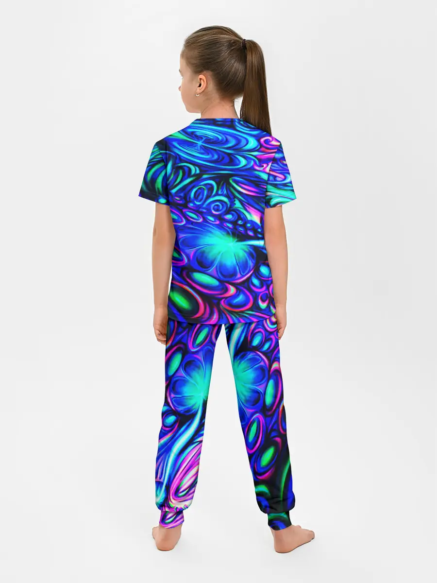 Детская пижама с брюками / PSY NEON