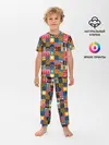 Детская пижама с брюками / Печворк. Мозаика.Настроение