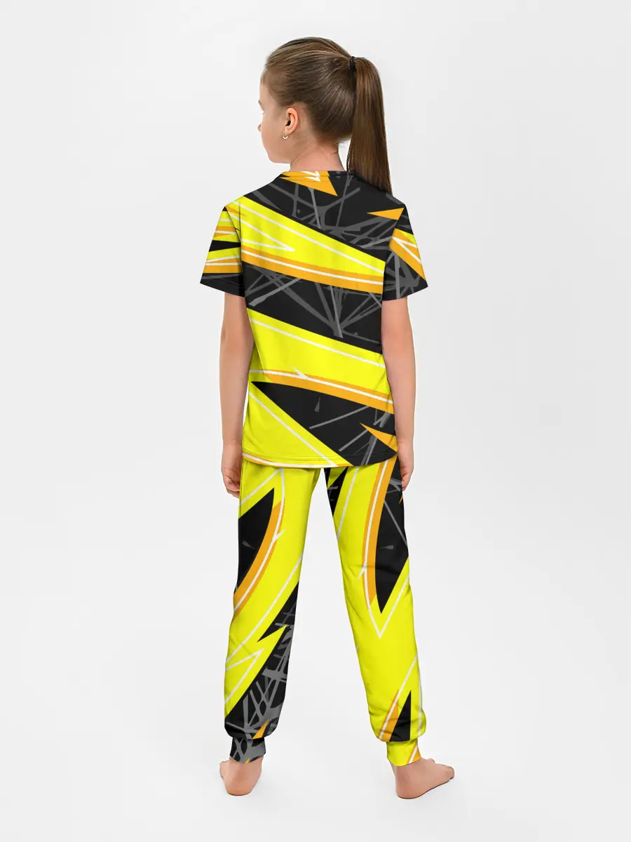 Детская пижама с брюками / Форма для мотокросса FOX