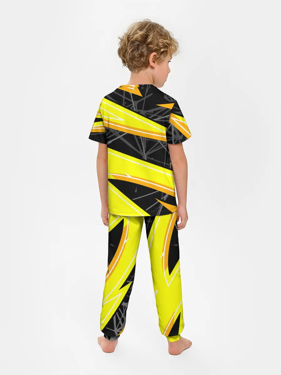 Детская пижама с брюками / Форма для мотокросса FOX