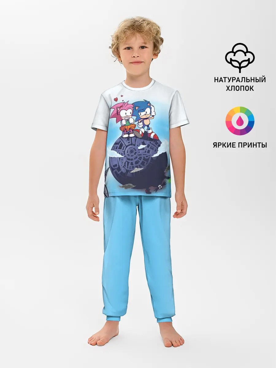 Детская пижама с брюками / SONIC | AMY ROSE