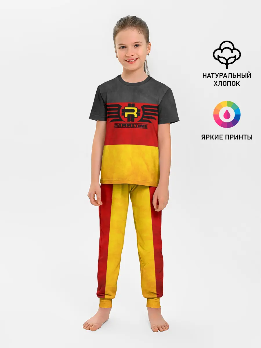 Детская пижама с брюками / Rammstein